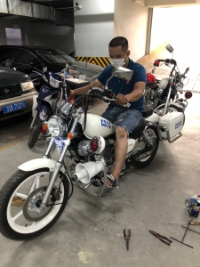 Cứu hộ xe máy tại Hoàng Mai